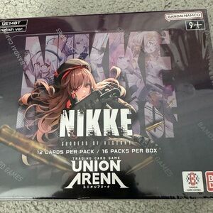 Union Arena TCG NIKKE Goddess of Victory Booster Box English $75box